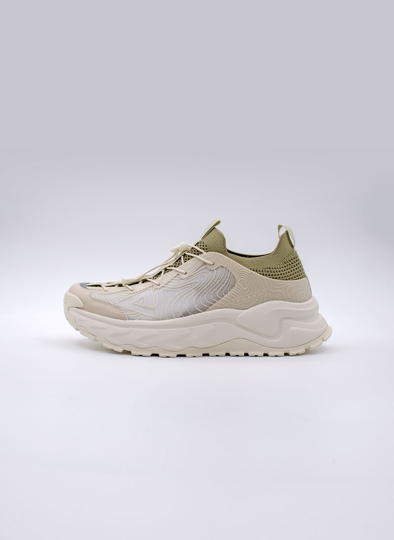 Кроссовки Peak 3D (белый-зеленый) EXT52501D