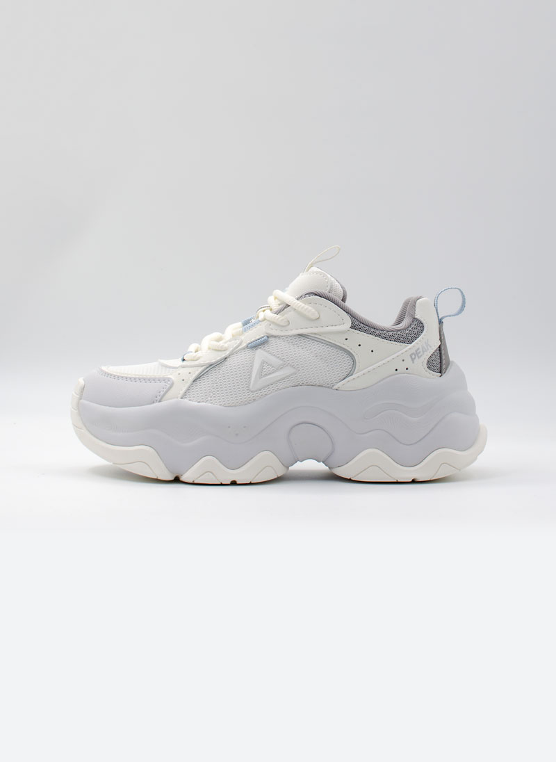 Женские кроссовки PEAK (белый-серый) EXT53052E