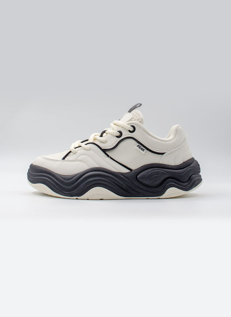 Женские кеды PEAK (белый-бежевый) EXT53708B