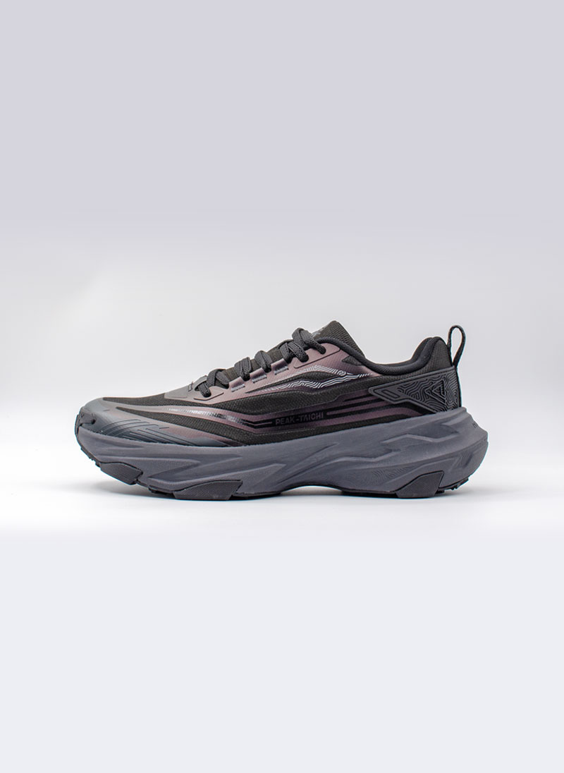 Мужские кроссовки PEAK (черный-светло-серый) EXT53847G