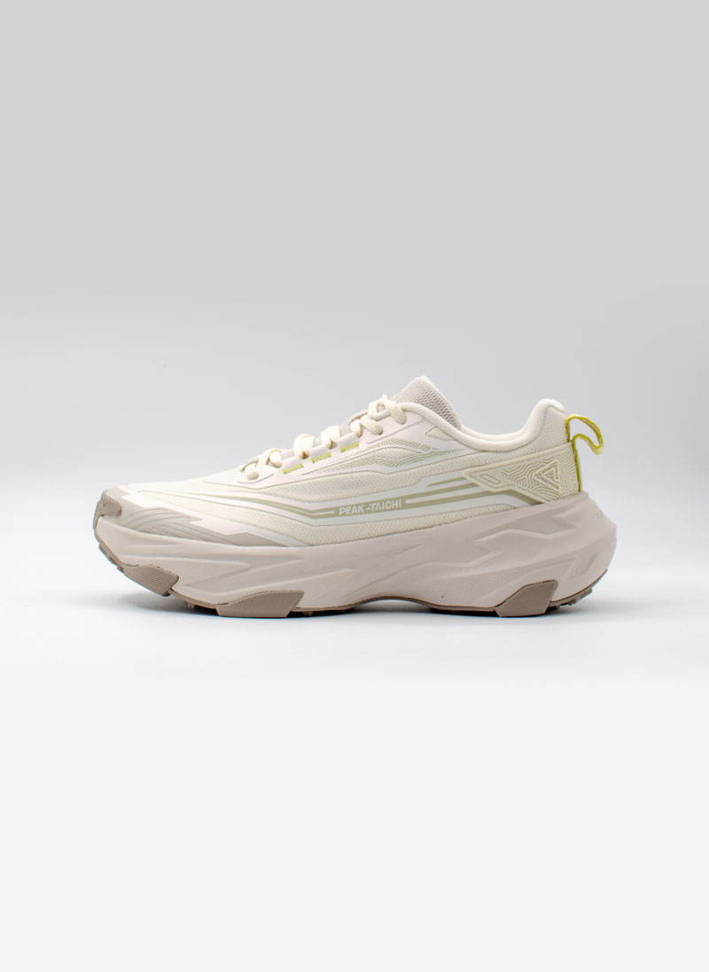 Женские повседневные кроссовки Peak (белый-хаки) EXT53848G