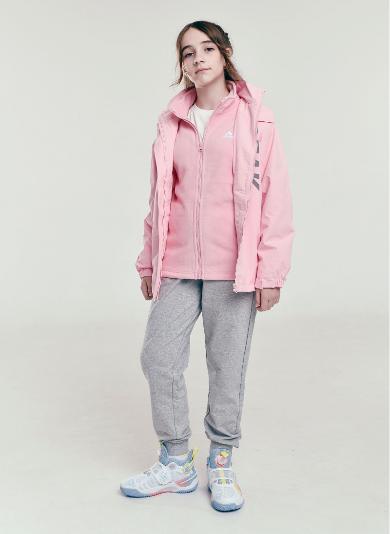 Куртка-двойка для девочки (розовый) FK23336