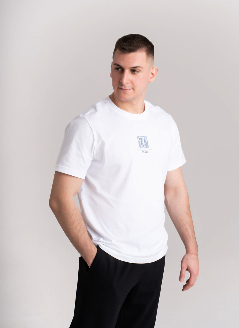 Мужская футболка PEAK (белый) FW6241047